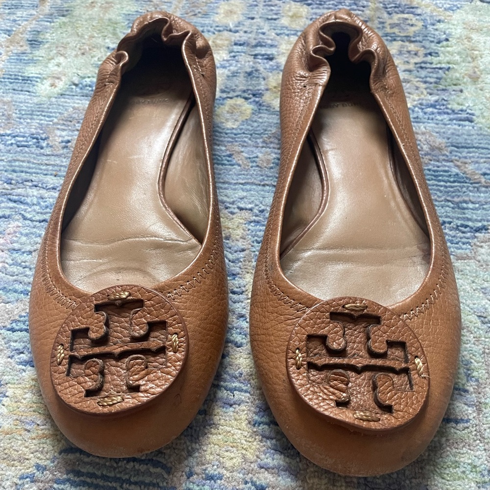 Tory Burch leather ballet flats